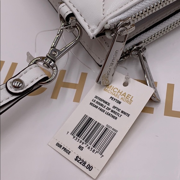 MICHAEL KORS PEYTON LG DOUBLE ZIP WRISTLET - Picture 15 of 16